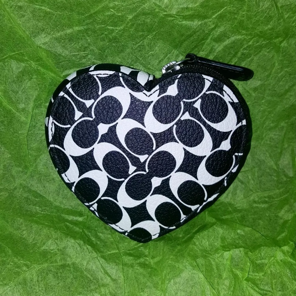 Coach Heart Coin Purse